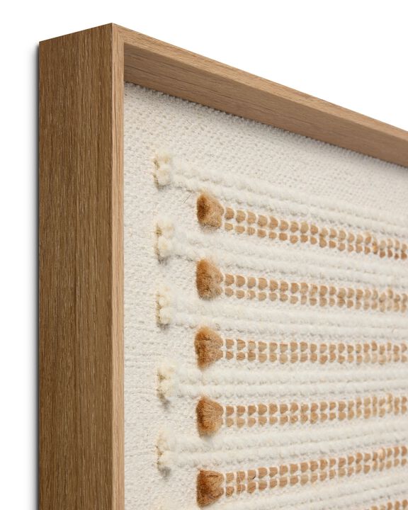 Sherwood Beige 2'5"x2'5" Wall Art
